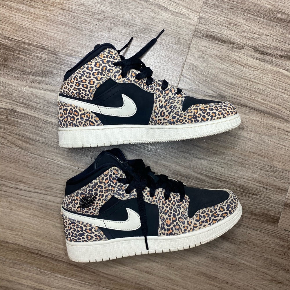 RARE Leopard Air Jordan’s Nike